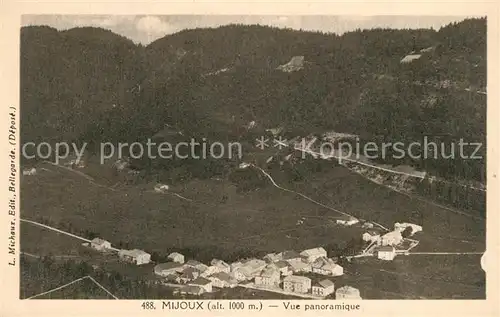 AK / Ansichtskarte Mijoux Vue aerienne Mijoux