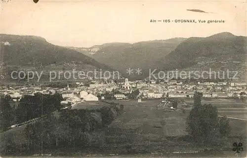 AK / Ansichtskarte Oyonnax Vue generale Oyonnax