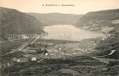 AK / Ansichtskarte Nantua Panorama Lac Montagnes Nantua