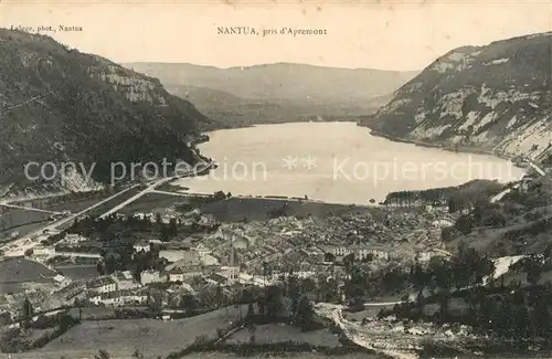 AK / Ansichtskarte Nantua Panorama Lac Montagnes Nantua