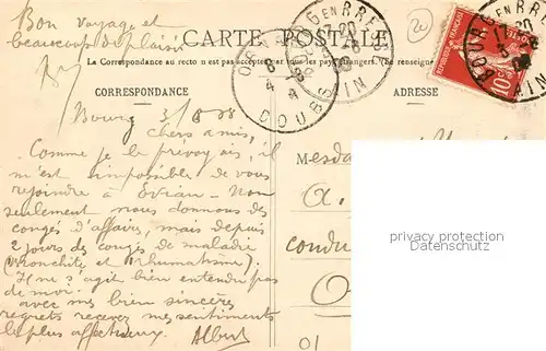 AK / Ansichtskarte Nantua Vue prise de la Gare Nantua