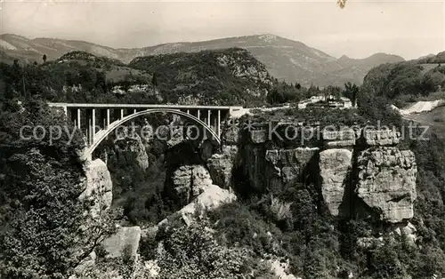 AK / Ansichtskarte Montanges Pont du Moulin des Pierres Vallees de la Valserine Montanges