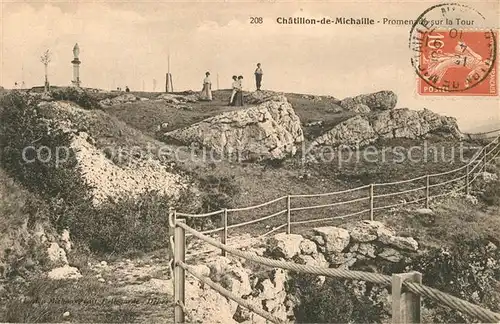 AK / Ansichtskarte Chatillon de Michaille Panorama sur la Tour 