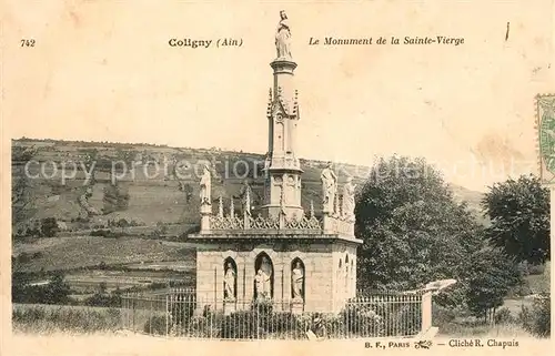 AK / Ansichtskarte Coligny Monument de la Sainte Vierge Coligny