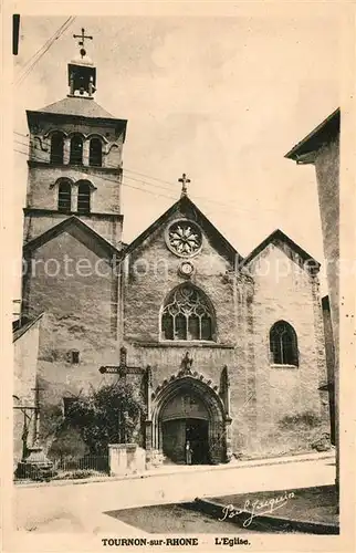 AK / Ansichtskarte Tournon sur Rhone Eglise Tournon sur Rhone