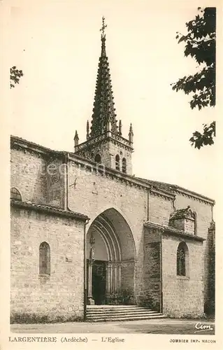 AK / Ansichtskarte Largentiere Eglise Largentiere