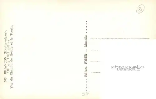 AK / Ansichtskarte Briancon Vue du Chemin de Ronde et le Tocsin Briancon