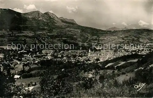 AK / Ansichtskarte Gap_Hautes Alpes Vue Panoramique A droite le Col Bayard Gap_Hautes Alpes