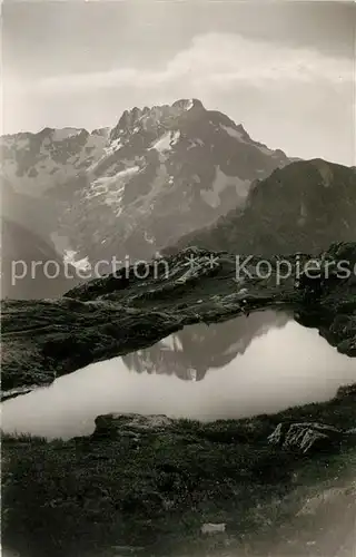 AK / Ansichtskarte La_Chapelle en Valgaudemar Le Lac du Lauzon Miroir du Sirac La
