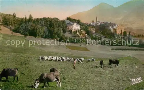 AK / Ansichtskarte Embrun Chateau de la Robeyre et le Roc Embrun