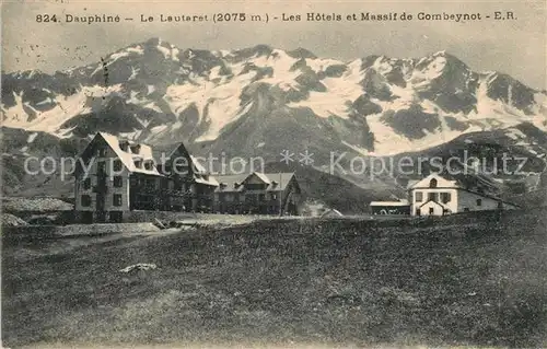 AK / Ansichtskarte Le_Lautaret Les Hotels et Massif de Combeynot Le_Lautaret