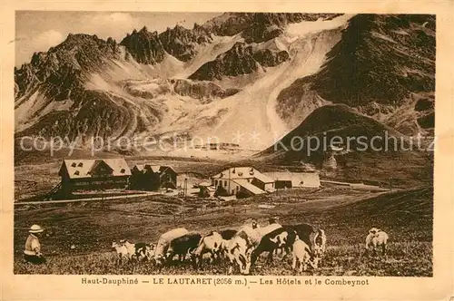 AK / Ansichtskarte Le_Lautaret Les Hotels et le Combeynot Le_Lautaret