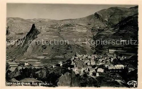 AK / Ansichtskarte La_Grave Vue generale La_Grave