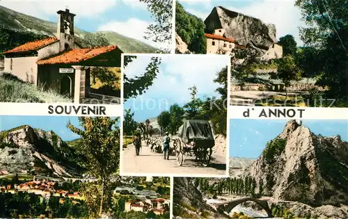 AK / Ansichtskarte Annot Vue partielle Annot