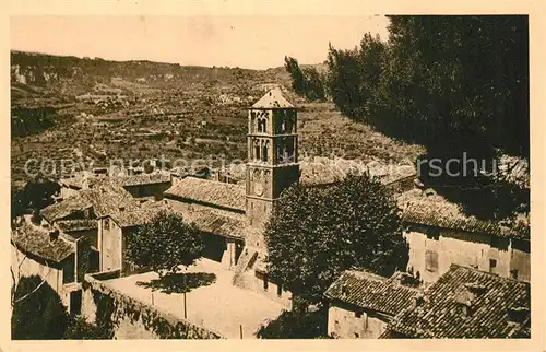 AK / Ansichtskarte Moustiers Sainte Marie Clocher de Moustiers epoque Charlemagne Moustiers Sainte Marie