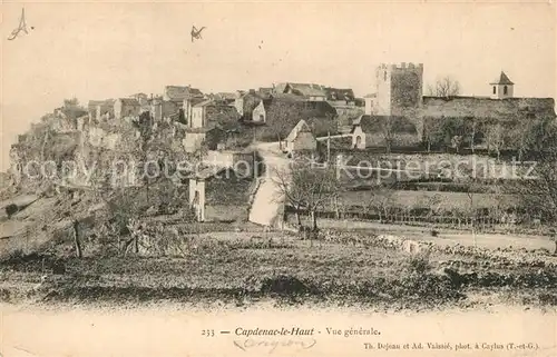 AK / Ansichtskarte Capdenac Gare Vue generale Capdenac Gare