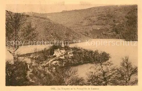 AK / Ansichtskarte Lozere_Region La Truyere et la Presquile de Laussac Lozere Region