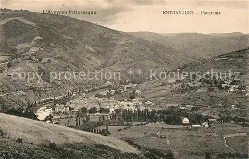 AK / Ansichtskarte Entraygues sur Truyere Panorama Entraygues sur Truyere