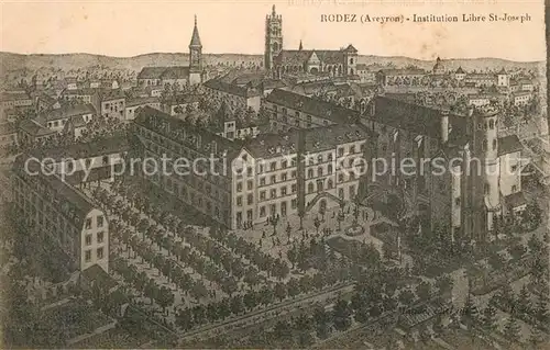 AK / Ansichtskarte Rodez Institution Libre St Joseph Rodez