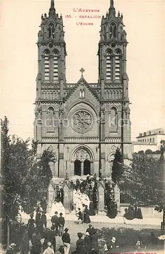 AK / Ansichtskarte Espalion Eglise Espalion