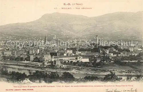 AK / Ansichtskarte Millau_Aveyron Vue generale Millau_Aveyron