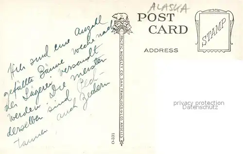 AK / Ansichtskarte Berufe Holzf?llerei Logging Scene Alaska Berufe