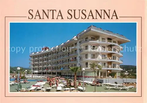 AK / Ansichtskarte Santa_Susanna Hotel Mercury Santa Susanna