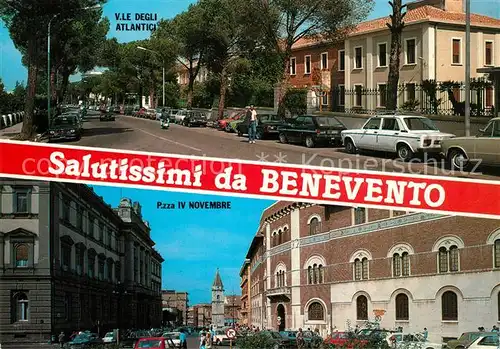 AK / Ansichtskarte Benevento Via le Degli Atlancici Piazza IV Novembre Benevento