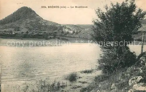 AK / Ansichtskarte Brenod Aux bords du Lac et le Monthoux Brenod