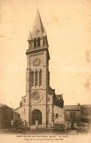 AK / Ansichtskarte Montreuil_Bobigny Eglise Saint Andre Montreuil Bobigny