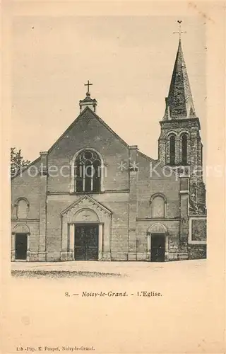 AK / Ansichtskarte Noisy le Grand Eglise Kirche Noisy le Grand