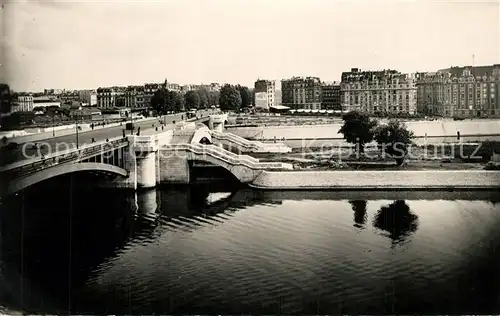 AK / Ansichtskarte Neuilly sur Seine Le Pont sur la Seine Neuilly sur Seine