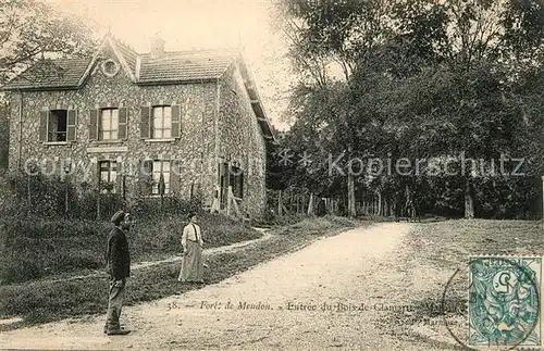 AK / Ansichtskarte Foret_de_Meudon Entree du Bois de Clamart 