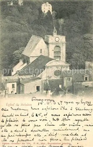 AK / Ansichtskarte Meudon Eglise Meudon