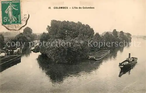 AK / Ansichtskarte Colombes Ile de Colombes sur la Seine Colombes