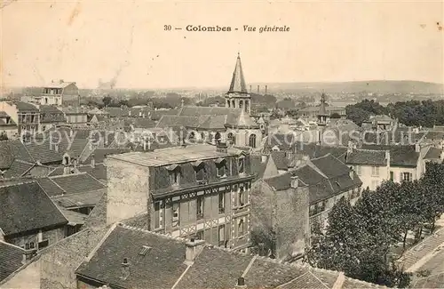 AK / Ansichtskarte Colombes Vue generale Colombes