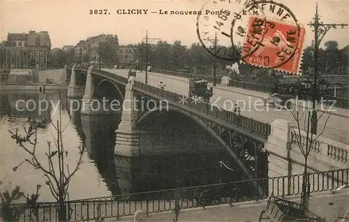 AK / Ansichtskarte Clichy Nouveau Pont Clichy