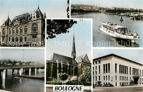 AK / Ansichtskarte Boulogne sur Seine Differents aspests de la ville Boulogne sur Seine
