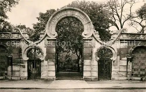 AK / Ansichtskarte Asnieres sur Seine Entree du Cimetiere des Chiens Asnieres sur Seine