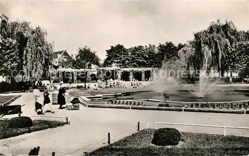 AK / Ansichtskarte Asnieres sur Seine Square Joffre Fontaine Asnieres sur Seine