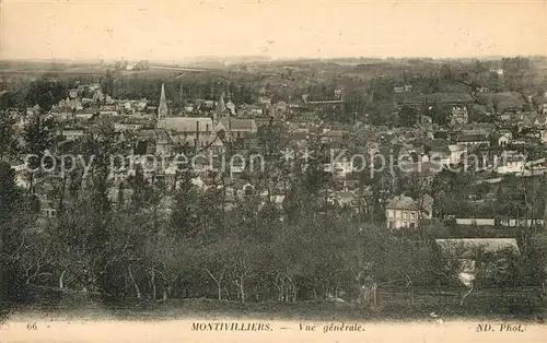 AK / Ansichtskarte Montivilliers Vue generale Montivilliers