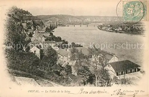 AK / Ansichtskarte Orival_Seine Maritime La Vallee de la Seine Orival Seine Maritime