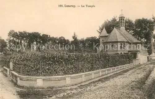 AK / Ansichtskarte Luneray Le Temple Luneray