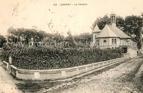 AK / Ansichtskarte Luneray Le Temple Luneray
