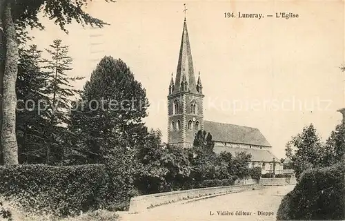 AK / Ansichtskarte Luneray Eglise Luneray