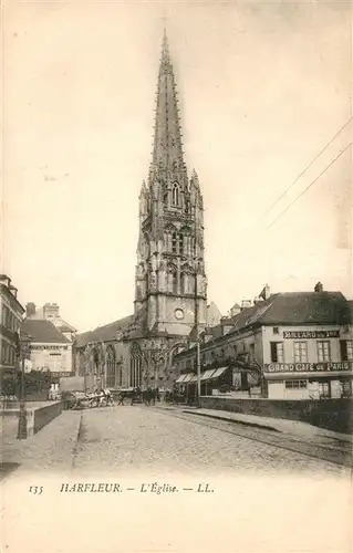 AK / Ansichtskarte Harfleur Eglise Harfleur