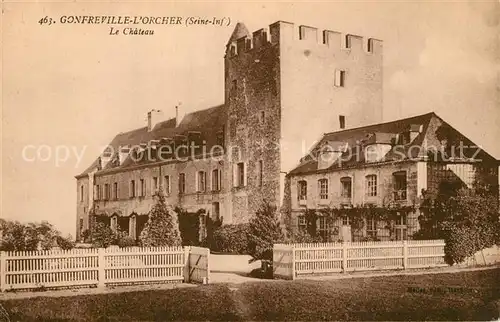 AK / Ansichtskarte Gonfreville l_Orcher Chateau Gonfreville l_Orcher