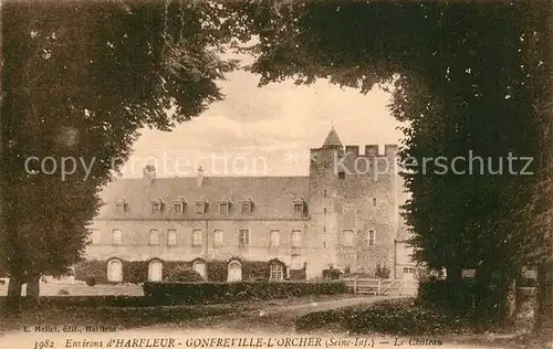 AK / Ansichtskarte Gonfreville l_Orcher Chateau Gonfreville l_Orcher