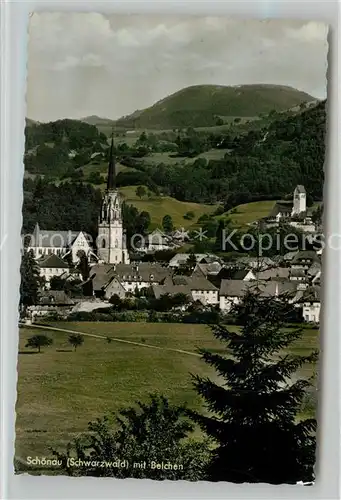 AK / Ansichtskarte Schoenau_Schwarzwald Belchen Schoenau Schwarzwald