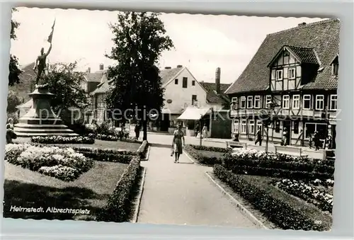 AK / Ansichtskarte Helmstedt Albrechtsplatz Helmstedt